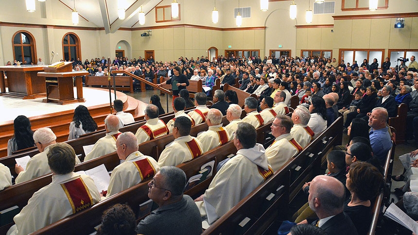 The parish community has grown since 1930 when the first bishop of North Carolina, William Hafey, traveled through Sanford to meet Catholics there.