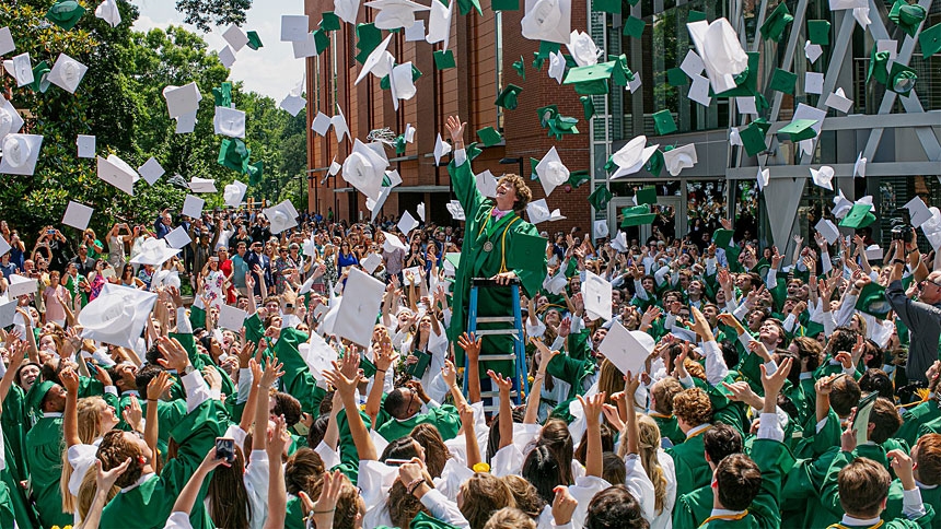 More than 400 graduate from high schools with ties to diocese