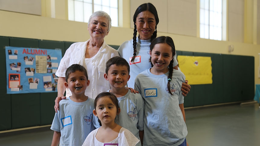 Well-wishers count the years at St. Raphael Preschool