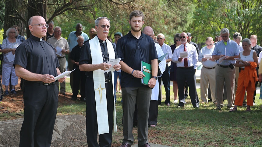 Holy Infant Parish in Durham breaks ground on new church