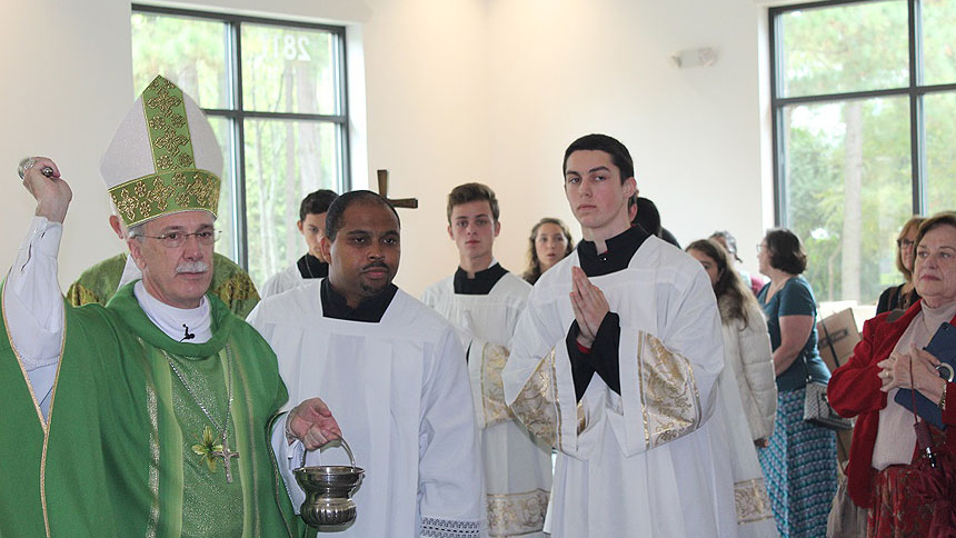 St. Joseph Church in Raleigh dedicates new parish center