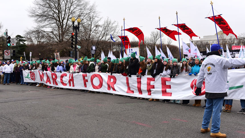 2020 NC Mass for Life in Washington, D.C.