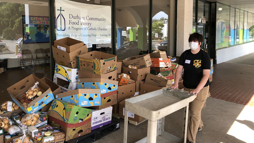 Durham Community Food Pantry and Reverend Joseph G. Vetter Family Enrichment Center marks first anniversary