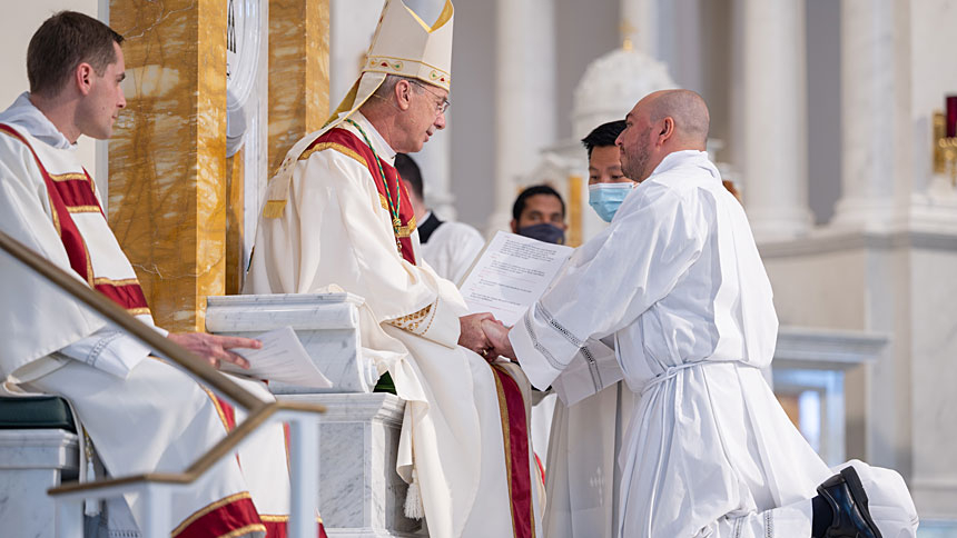 Ordination to the Transitional Diaconate 2021