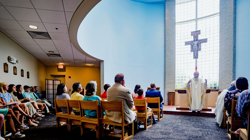 CGHS Queen of All Saints Chapel: Solemn blessings for new altar