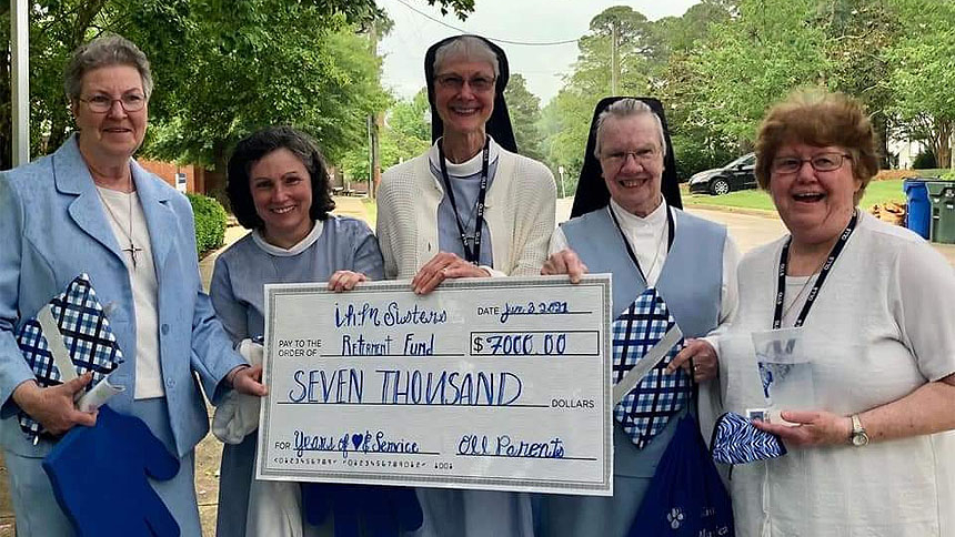 A Fond Farewell - IHM Sisters at Our Lady of Lourdes