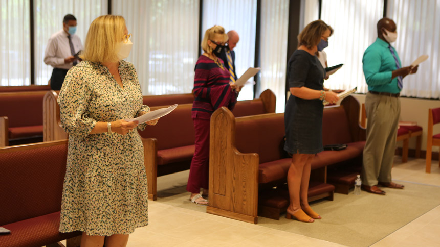 Catholic Charities celebrates Board Commissioning Ceremony