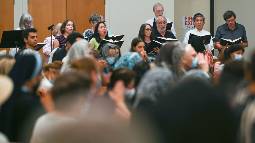 St. Cecilia encourages choristers to share their voice