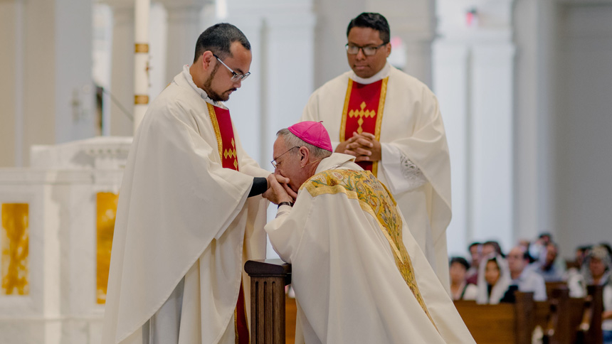 'A powerful moment': Two ordained to the priesthood 