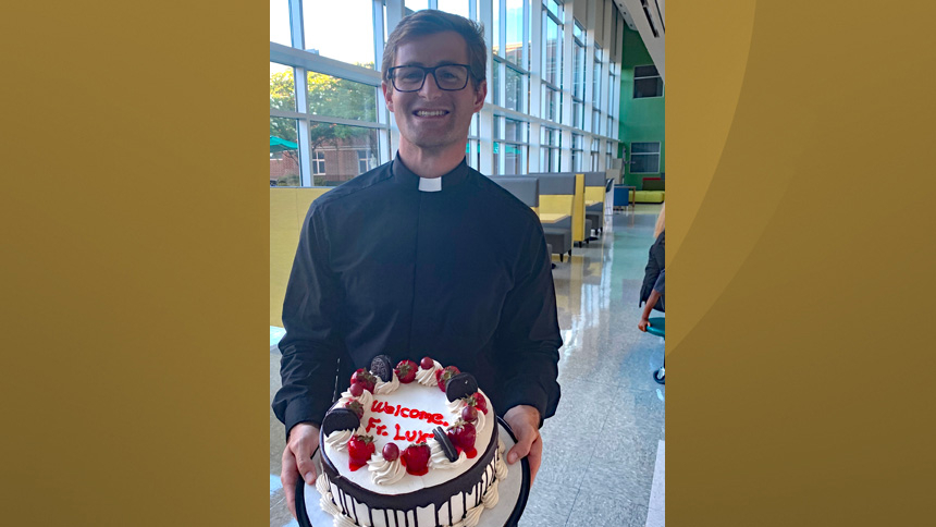 Cardinal Gibbons High School welcomes new chaplain