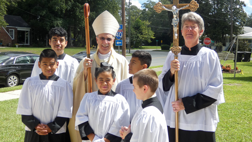 Mass, reception highlight Transfiguration of Jesus’ 70th anniversary in Wallace