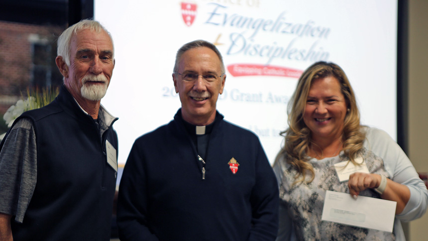 Diocese celebrates Human Life and Dignity grant recipients