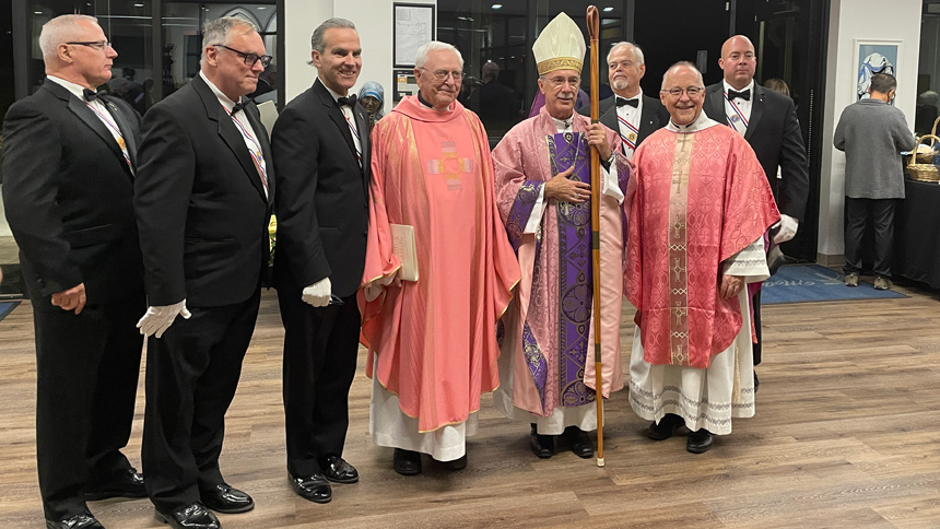 Something ‘great and good’: Bishop dedicates new worship space for Cary community