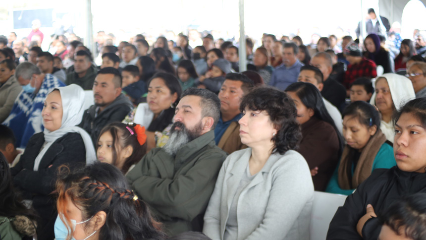 New land blessed; St. Andrew in Red Springs to build new church