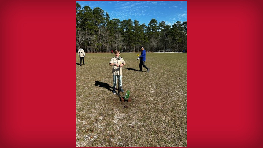 Catholic Scouts gather for camporee