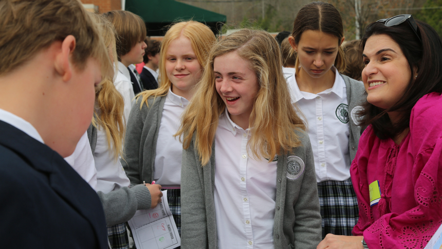 Bishop Zarama celebrates multicultural Mass at St. Thomas More School