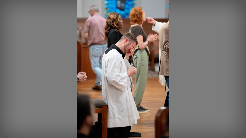 Seminarians convene for Mass of Candidacy