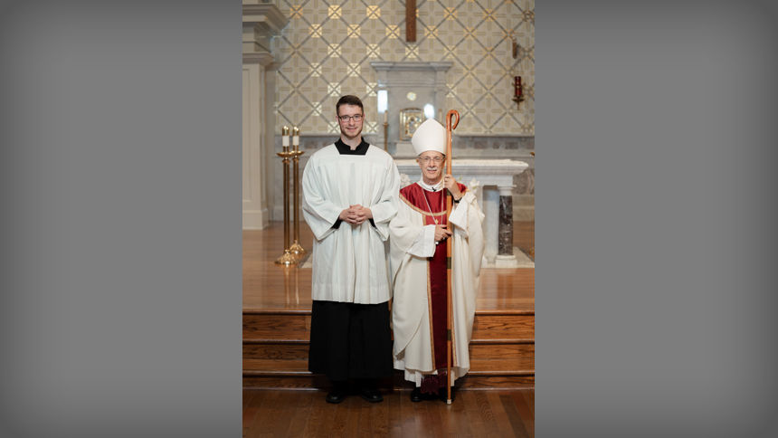 Seminarians convene for Mass of Candidacy