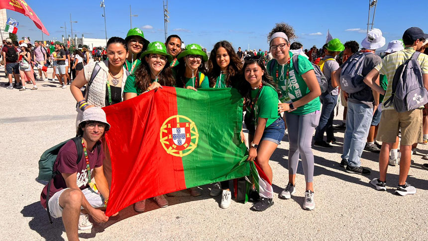 One hundred from diocese join 28,600+ from the U.S. at World Youth Day