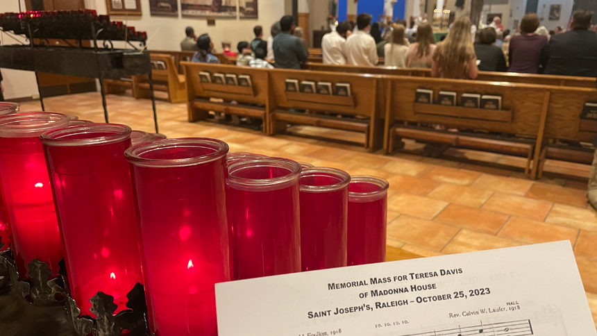 Theresa Davis is remembered with Memorial Mass