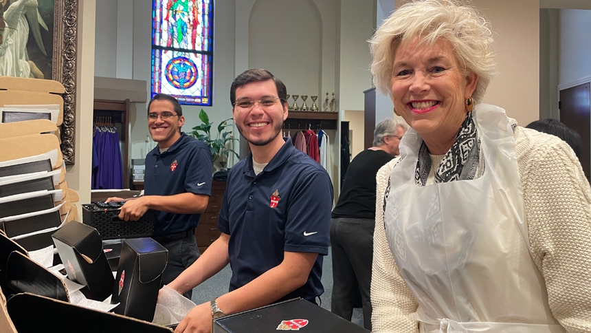 Chrism Mass draws Catholics from each deanery