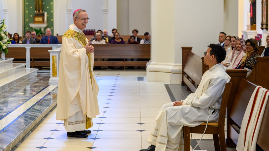 Deacon Johan: Seminarian takes formative step on journey 