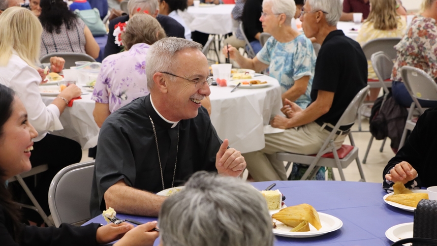 Centennial monstrance visits Albermarle Deanery