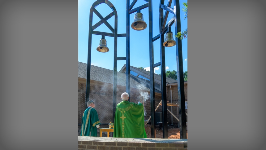 Bells are ringing: St. Andrew is home to three new church bells