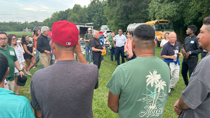 USCCB visits eastern NC to learn realities of migrant farm workers