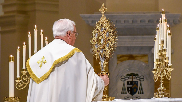 Adoration at Holy Name of Jesus Cathedral