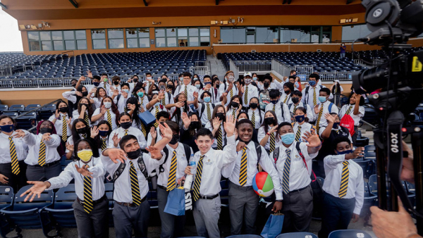 Draft Day for Cristo Rey Research Triangle High School