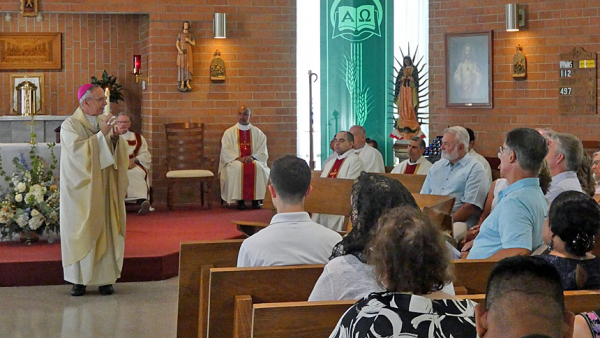 Mass, reception highlight Transfiguration of Jesus’ 70th anniversary in Wallace