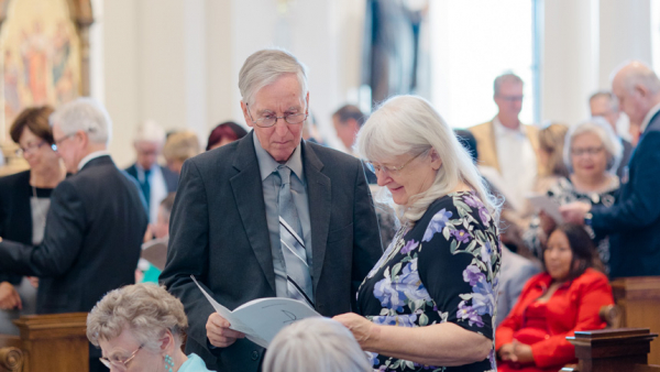 Couples celebrate marriage milestones at Wedding Anniversary Mass